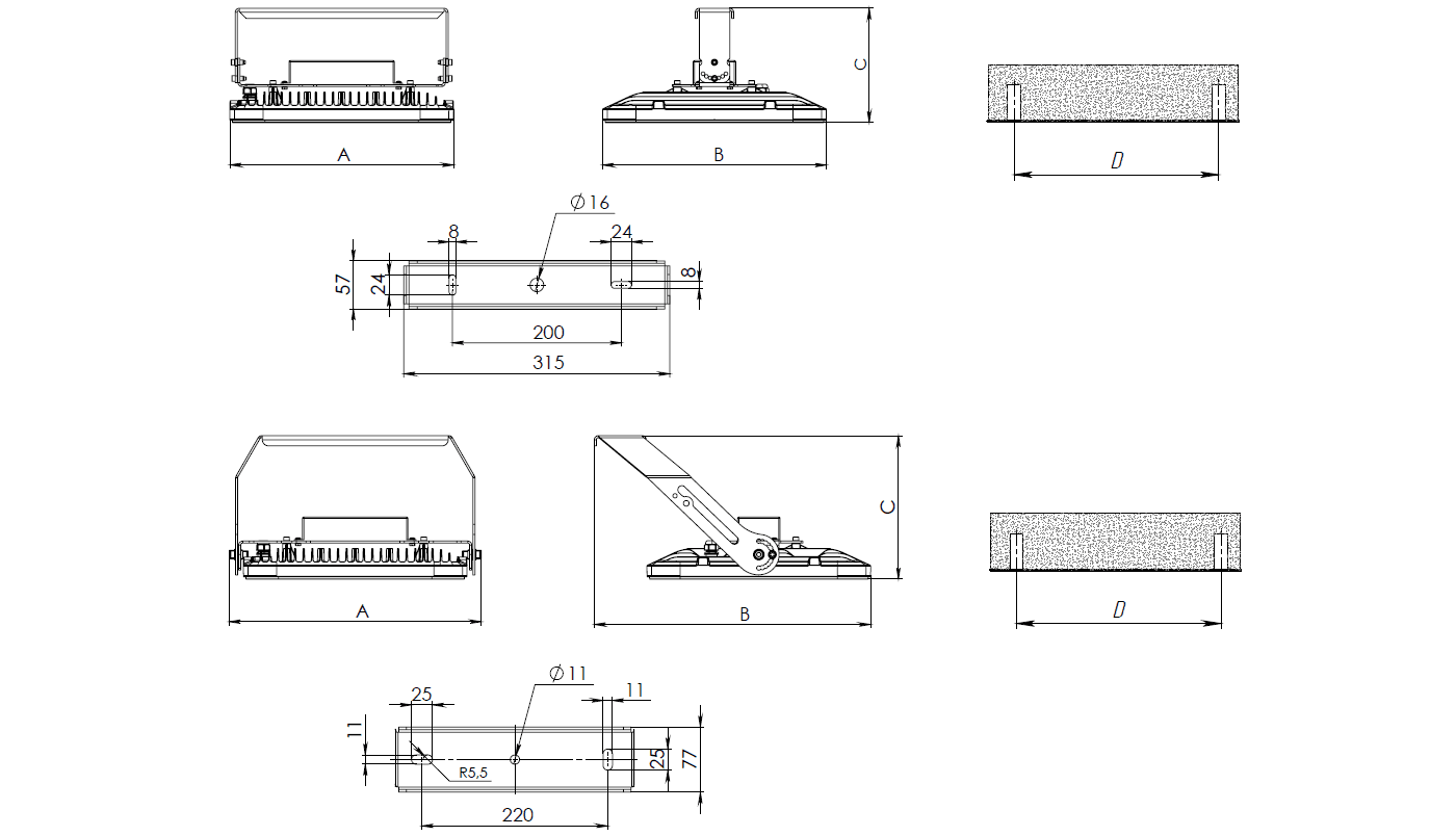 INSEL LB/S LED G3 230W D120 840 WH FB — миниатюра 2