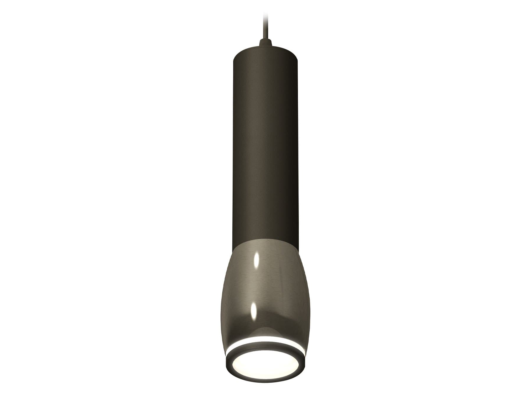 Ambrella Комплект подвесного светильника с акрилом XP1123002 DCH/SBK/FR черный хром/черный песок/белый матовый MR16 GU5.3 (A2302, C6356, A2010, C1123, — миниатюра 1