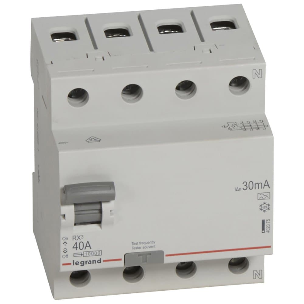 Legrand RX3 УЗО 30мА 40А 4P A 402075 — миниатюра 1