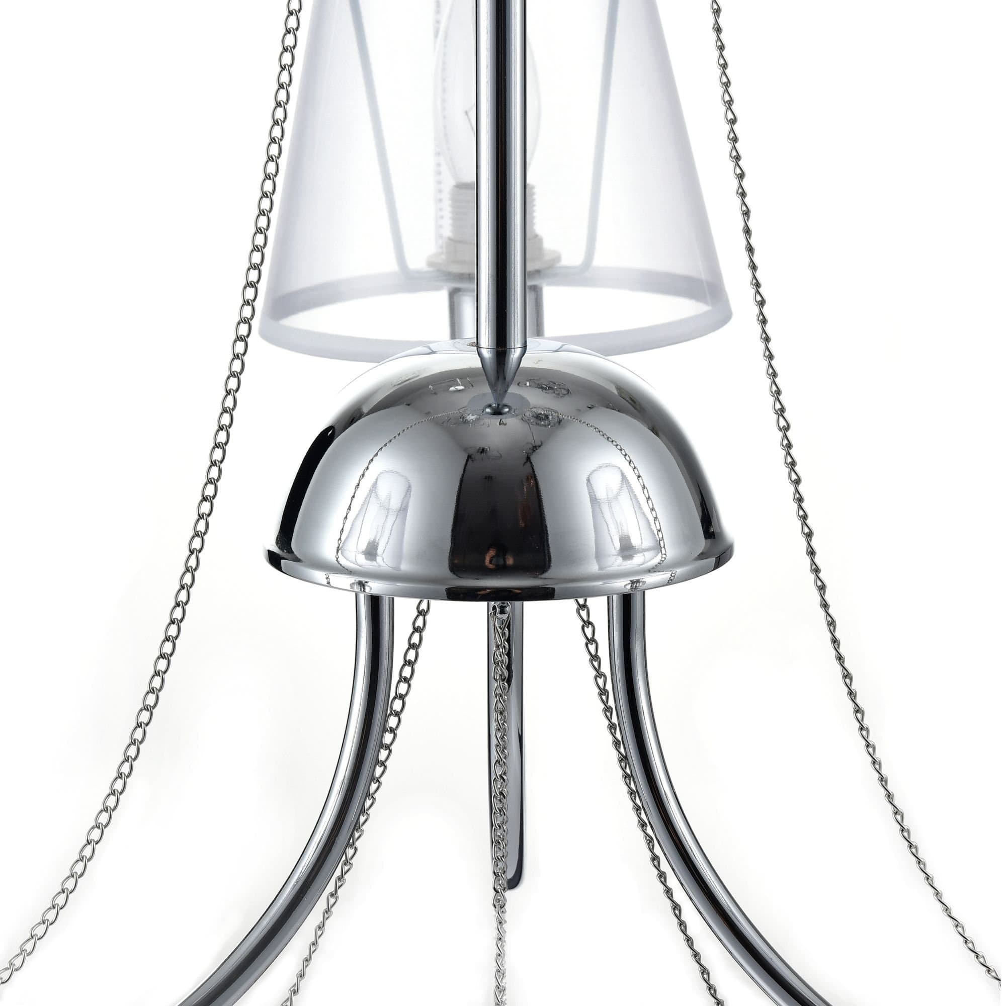 Freya Modern Beverly Хром Люстра E14 40W FR5661-PL-03-CH — миниатюра 3