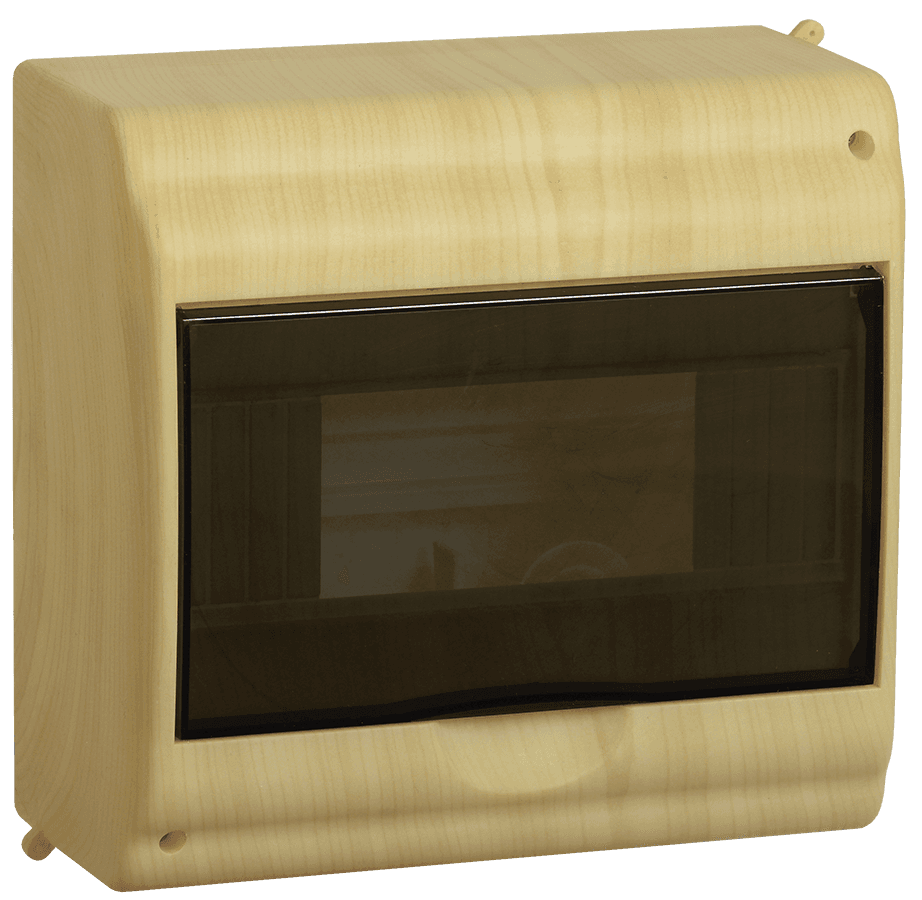 IEK KREPTA 3 Корпус пластиковый КМПн 2/9-2 IP31 сосна откр.монтаж — миниатюра 2