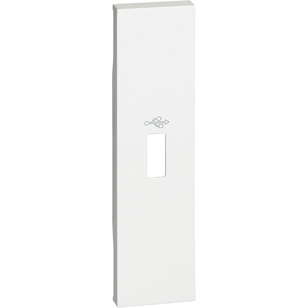 BT Living now Белый Лицевая панель для разьемов передачи данных USB 1 мод KW10P