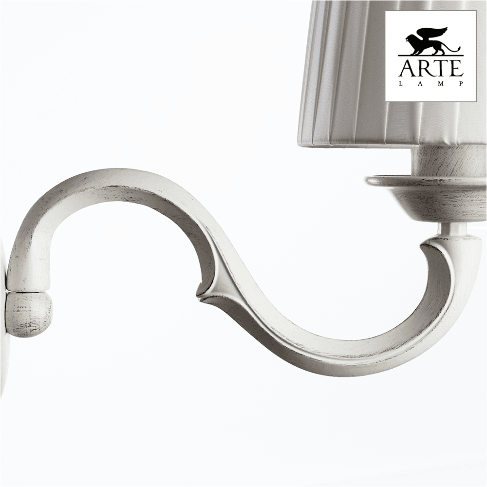 Arte Lamp Alba Белый Бра 40W E27 A9395AP-1WG — миниатюра 3