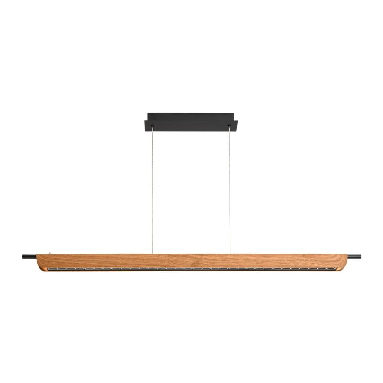 Odeon Light 7018/40LB HIGHTECH ODL25 Подвесной светильник c сенсорн. вкл. цв. тем-ры 2700-4000-5500K металл/акрил окраш под дерево IP20 40W CRI 90 22