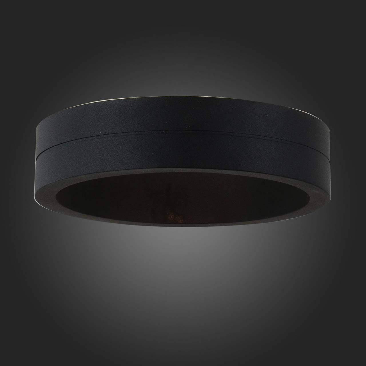 ST LUCE SL562.401.01 Светильник уличный настенный  Черный/Черный LED 1*6W — миниатюра 2