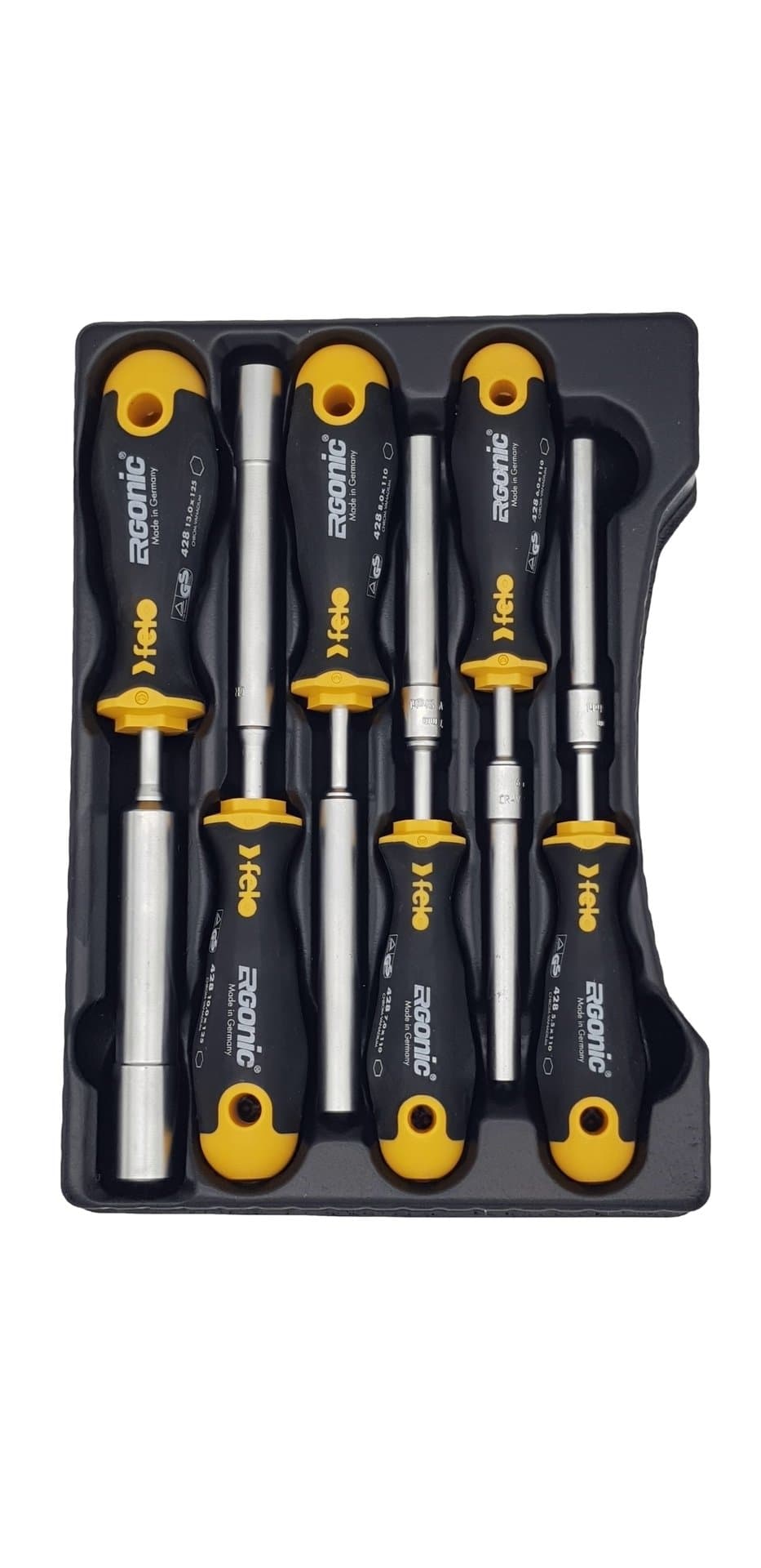 Felo Набор отверток M-TECH Ergonic в кейсе, 6 шт 42810636 — миниатюра 2