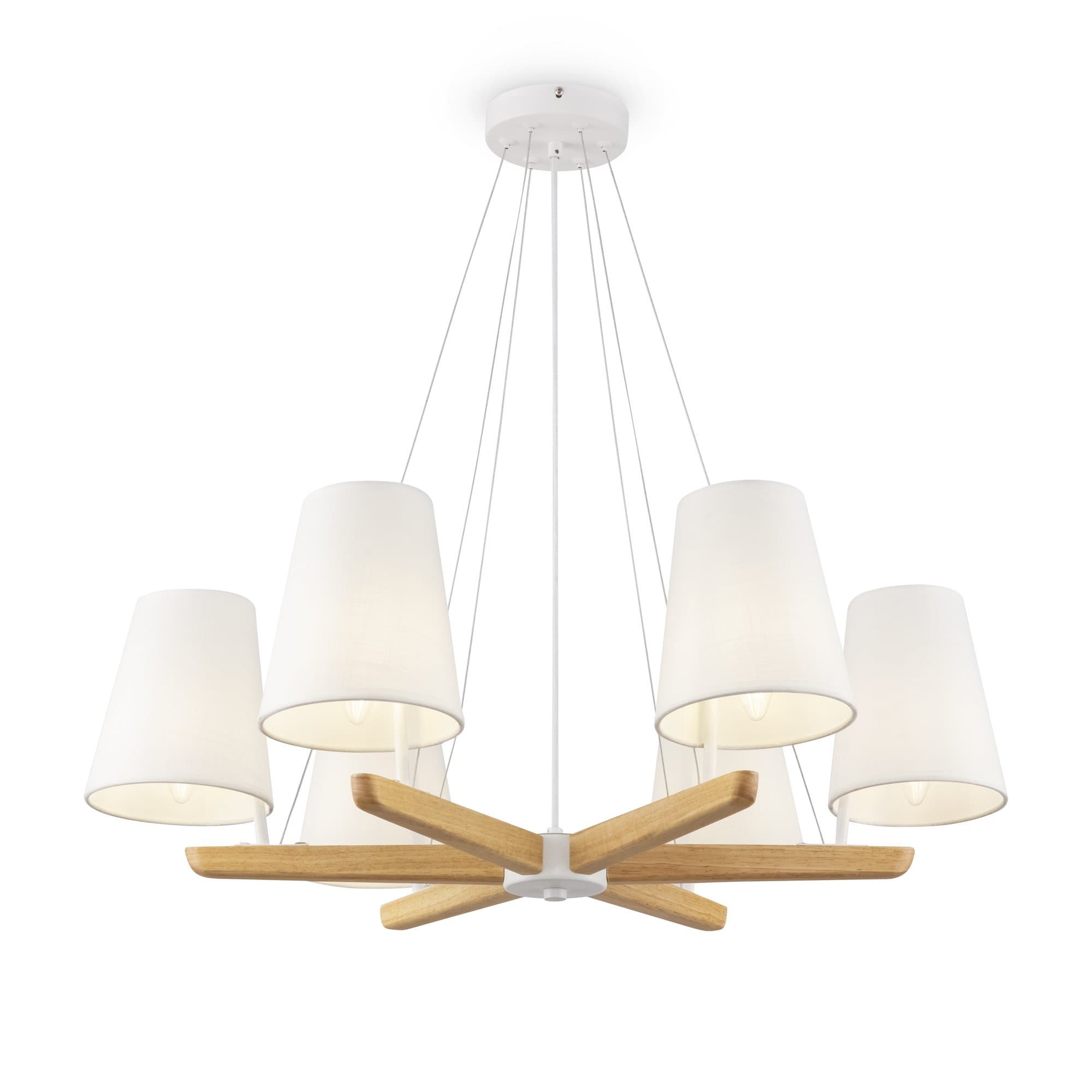 Freya Modern Market Белый Светильник подвесной FR8019PL-06W — миниатюра 1