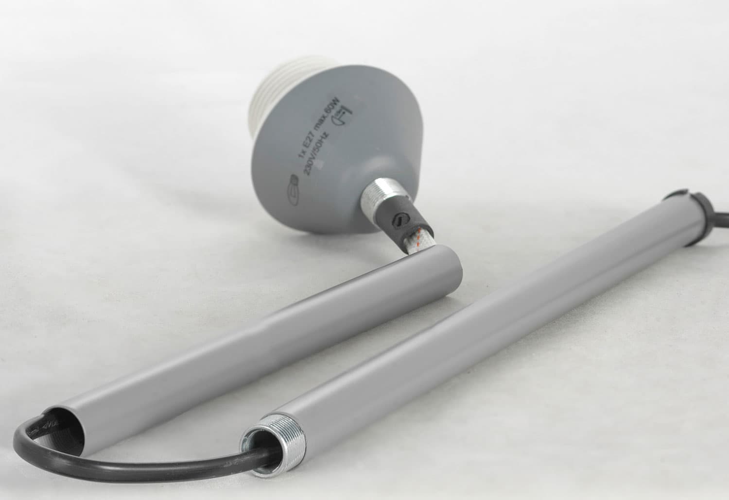 Lussole LGO Торшер металл серый LSP-0630 — миниатюра 3
