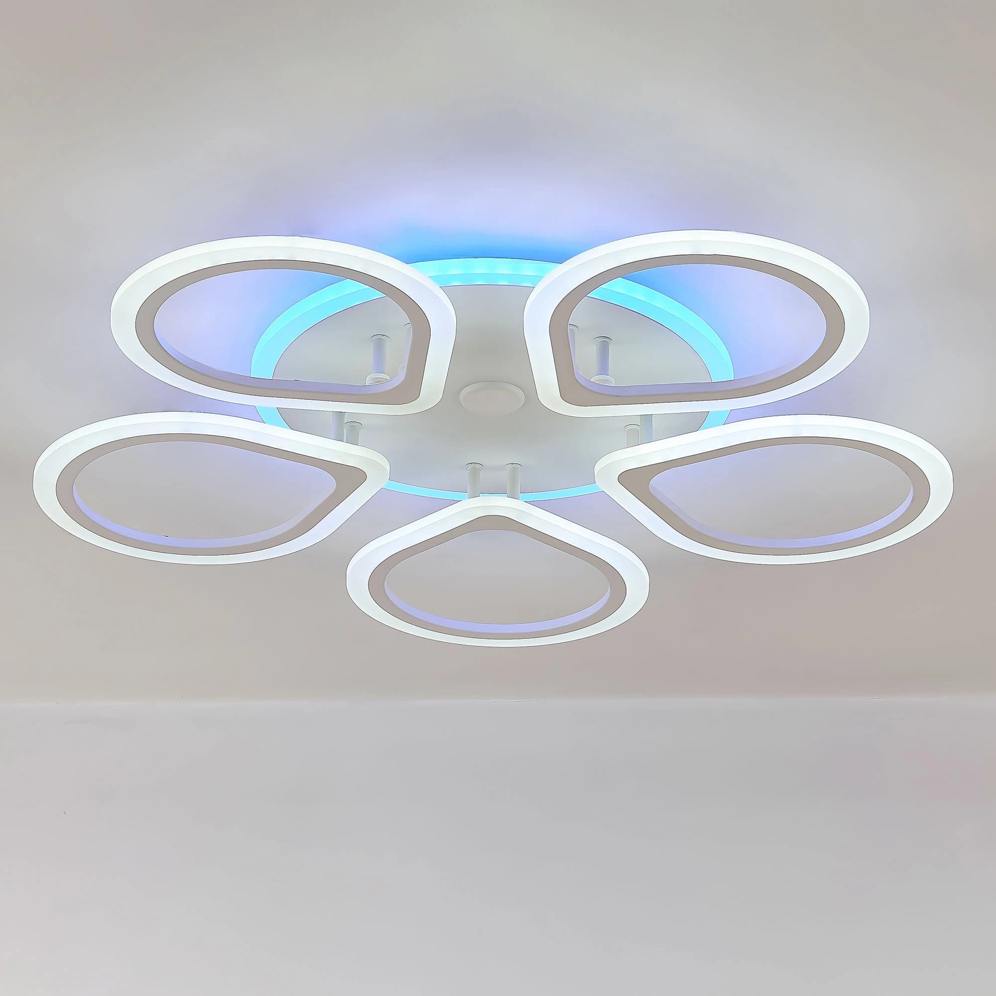 Citilux CL235A150E Транай Белый Смарт RGB Люстра — миниатюра 4
