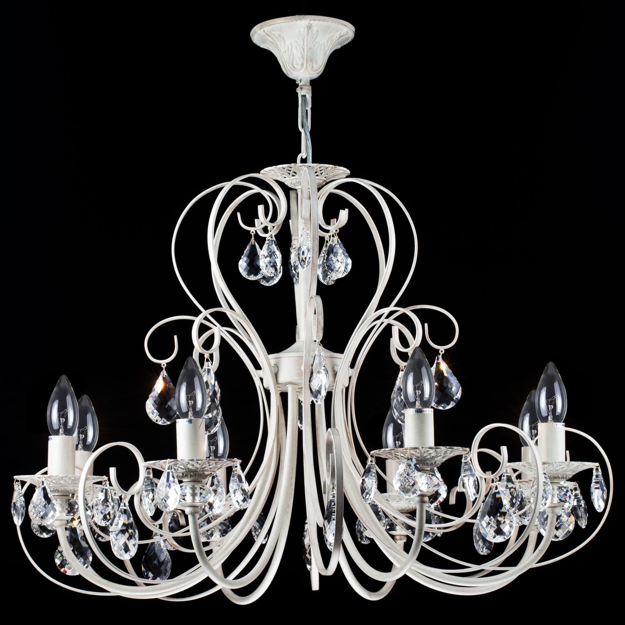 Maytoni Elegant Princess Жемчужное Золото Люстра 8xE14 60W ARM270-08-R — миниатюра 4