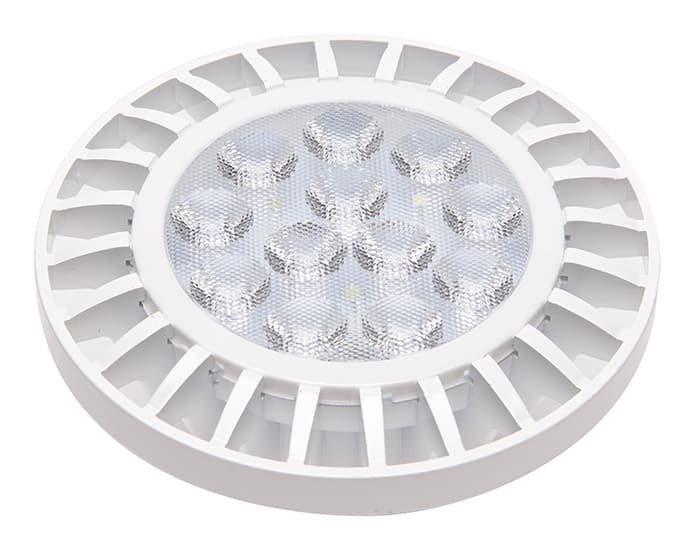 Jazzway Лампа светодиодная (LED) с отражателем d111мм G53 38° 12Вт 220-230В прозрачная нейтральная холодно-белая 4000К .1033895