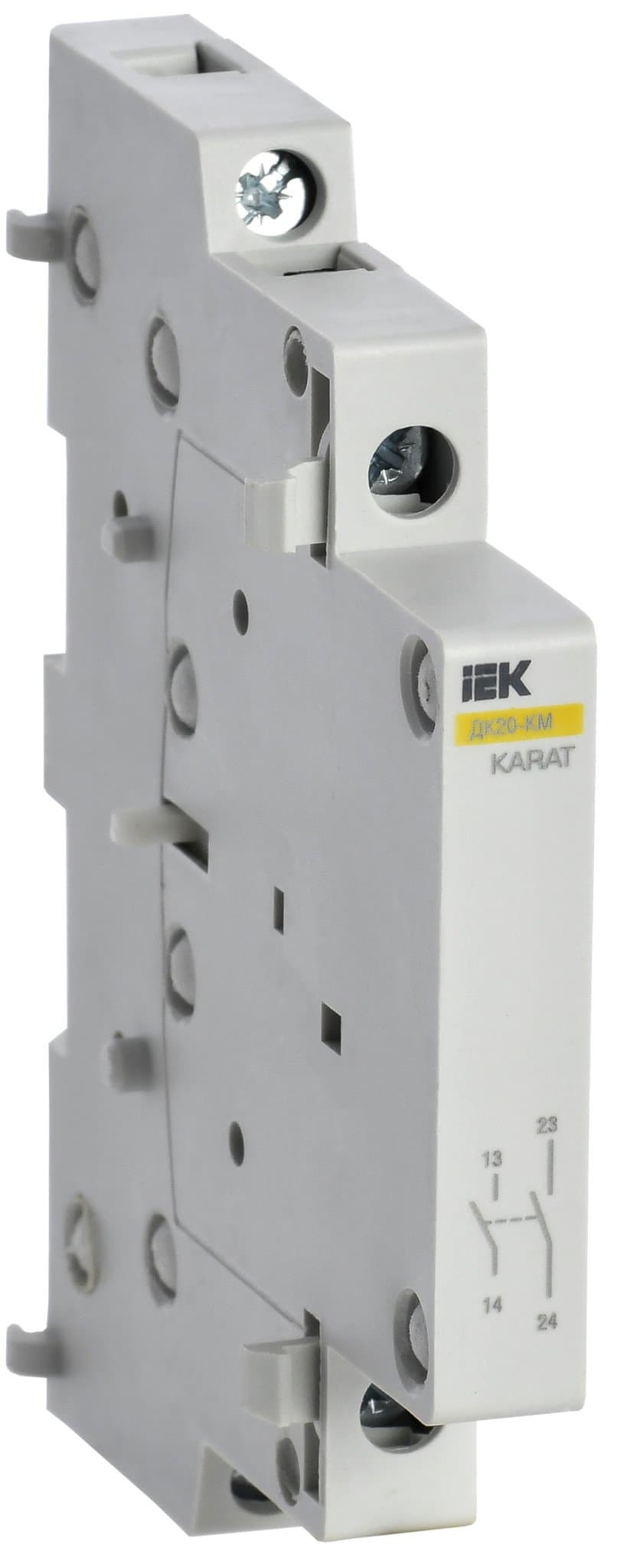 IEK KARAT Контакт дополнительный ДК20-КМ 2НО KARAT