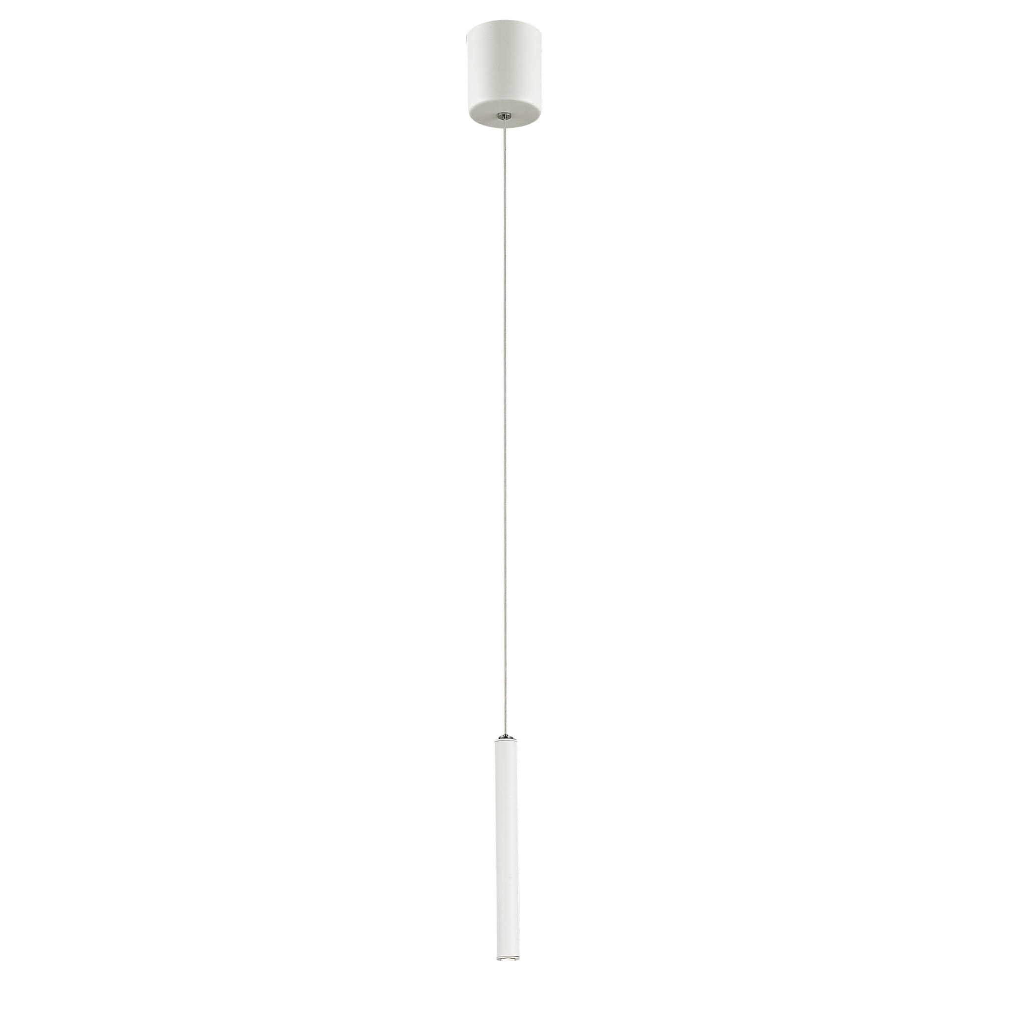 Favourite Cornetta Люстра подвесная белый цвет каркаса, регулируемая длина провода 1*LED*3W, 3000K 2122-1P
