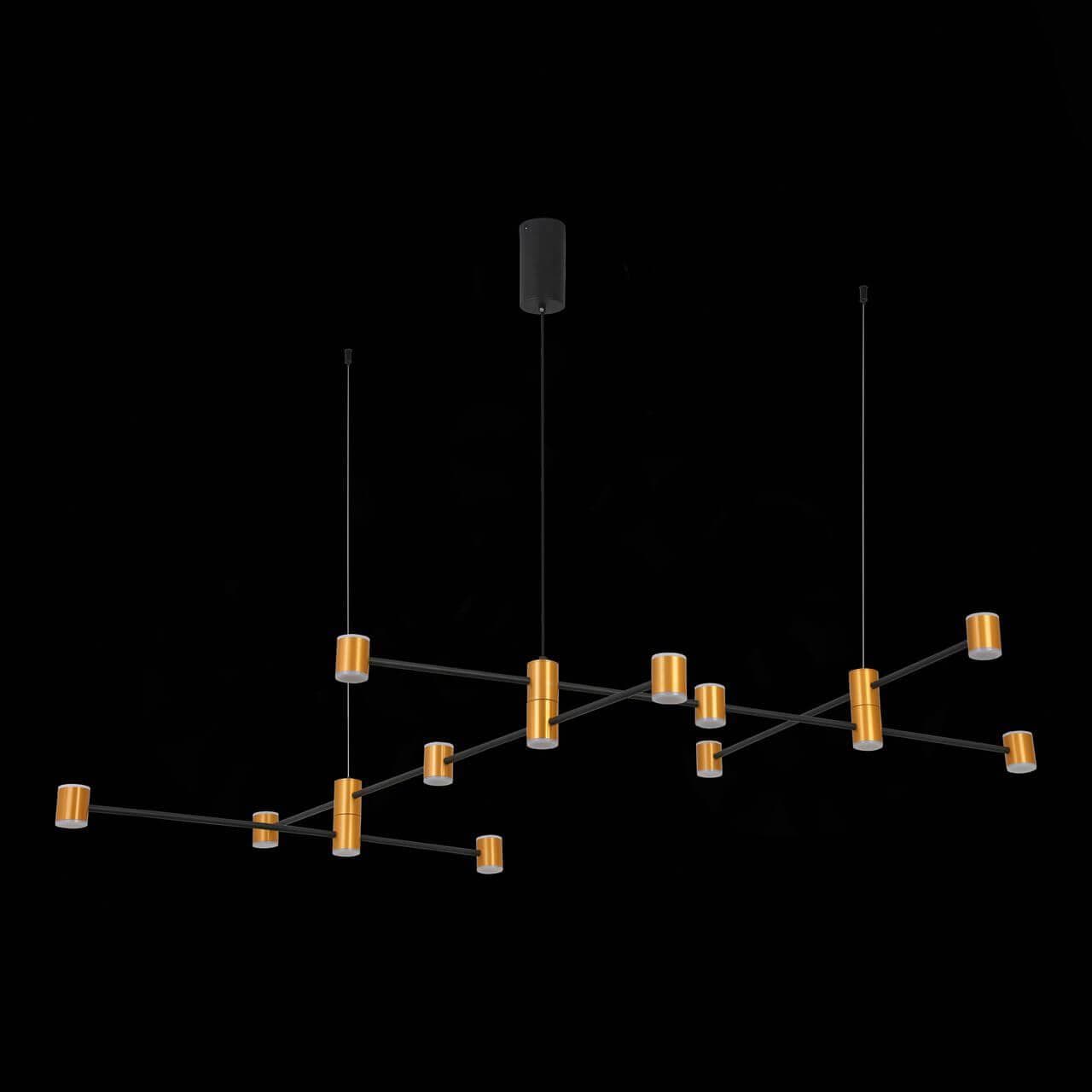 ST Luce SL1596.423.22 Светильник подвесной Золото, Черный/Белый LED 22*3W — миниатюра 3
