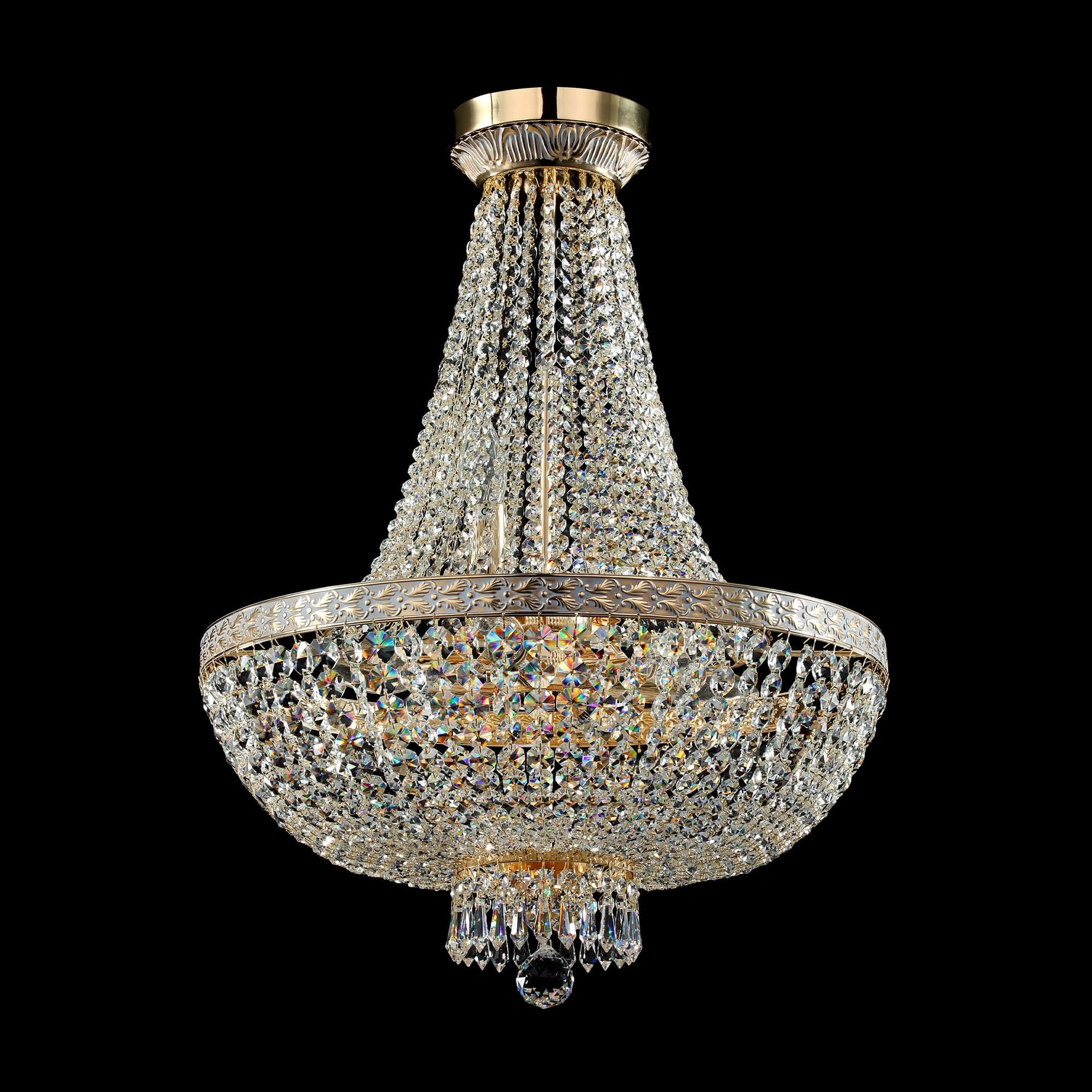 Maytoni Royal Classic Bella Золото Люстра 8xE14 60W DIA750-TT50-WG — миниатюра 2