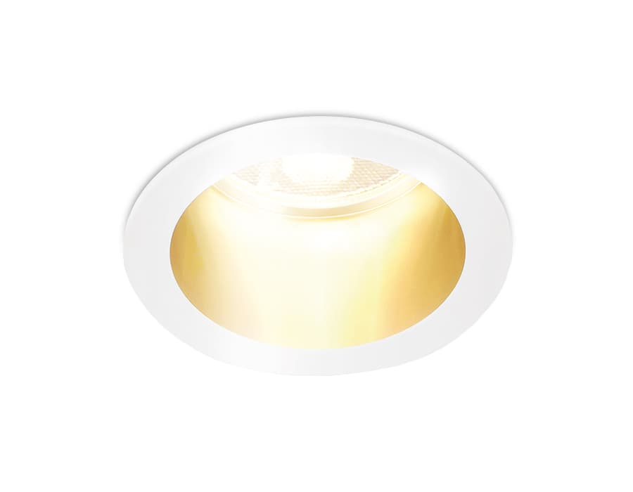 Ambrella Встраиваемый точечный светильник TN211 WH/GD белый/золото GU5.3 D68*50