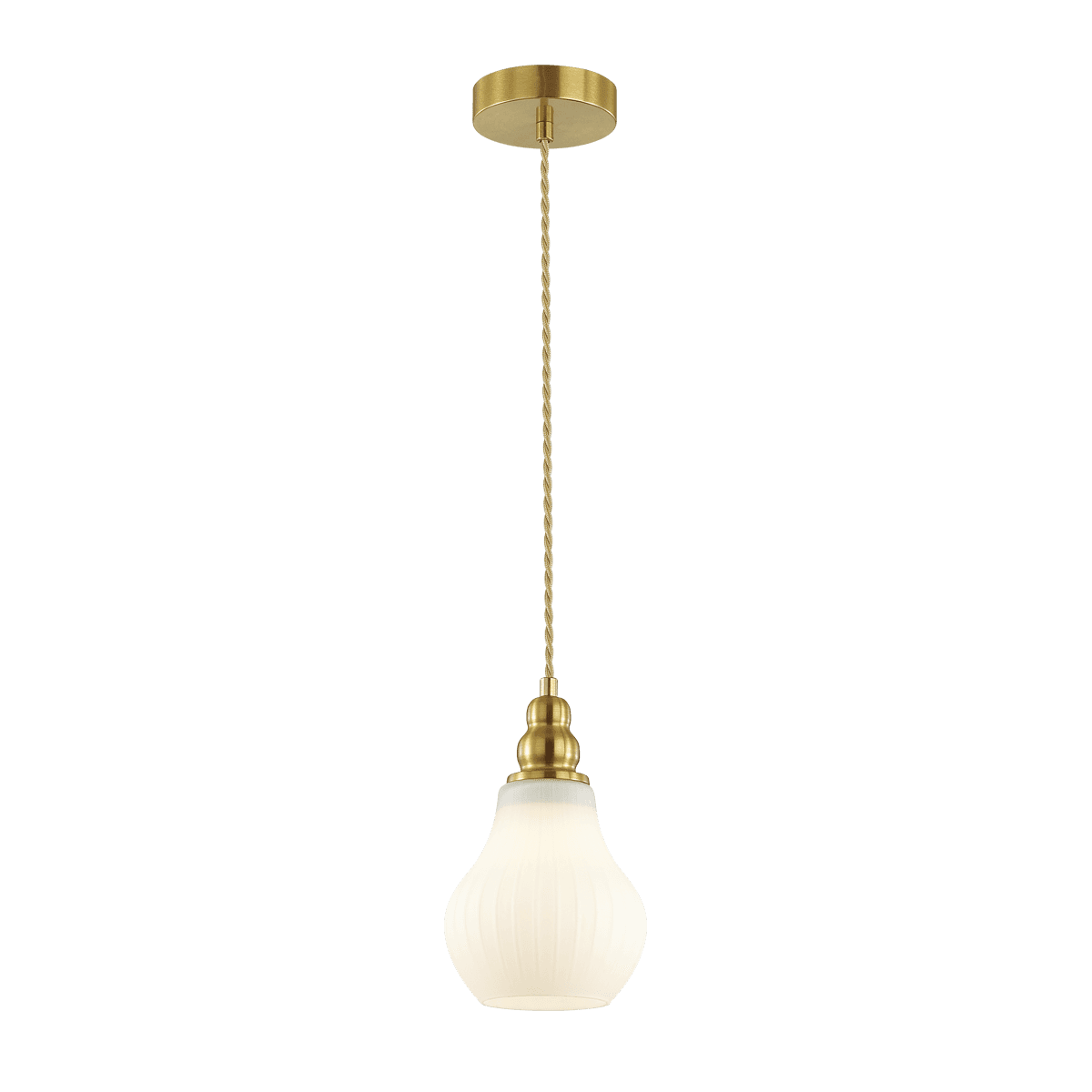 Lumion 4562/1 MODERNI LN21 латунь Подвес E27 60W 220V L провода 1500мм ELEONORA — миниатюра 2