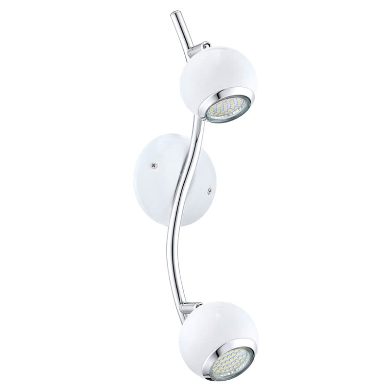 Eglo Спот LED BIMEDA, 2X3W (GU10), сталь, белый 31002