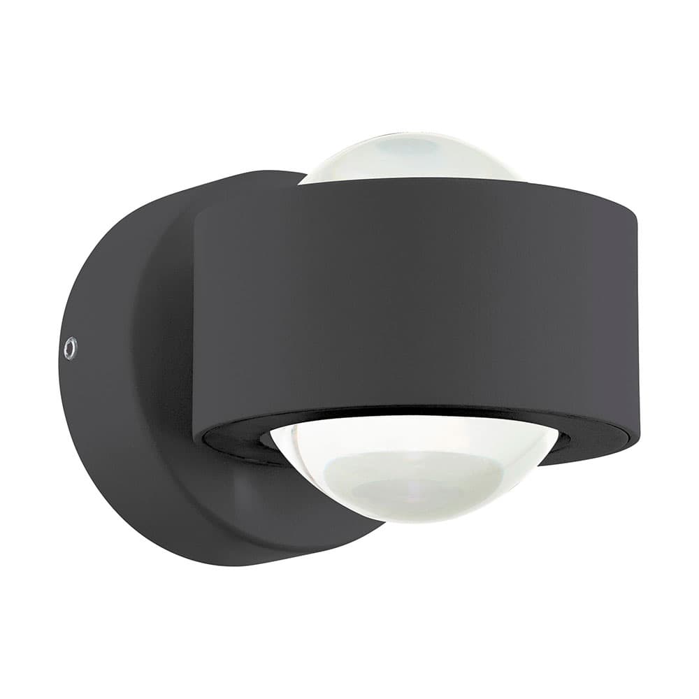 Eglo 98746 Уличный светодный светильник настенный TREVIOLO, 2х3W(LED), L90, H85, A120, 900lm, литой алюминий