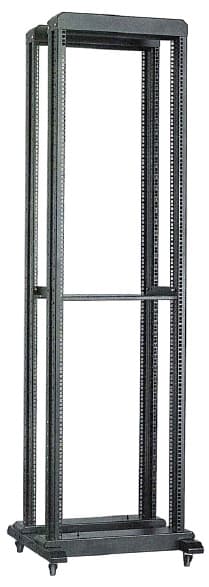 IEK LINEA F ITK 19" двухрамная стойка, 42U, 600x800 мм, серая LF35-42U68-2R — миниатюра 2