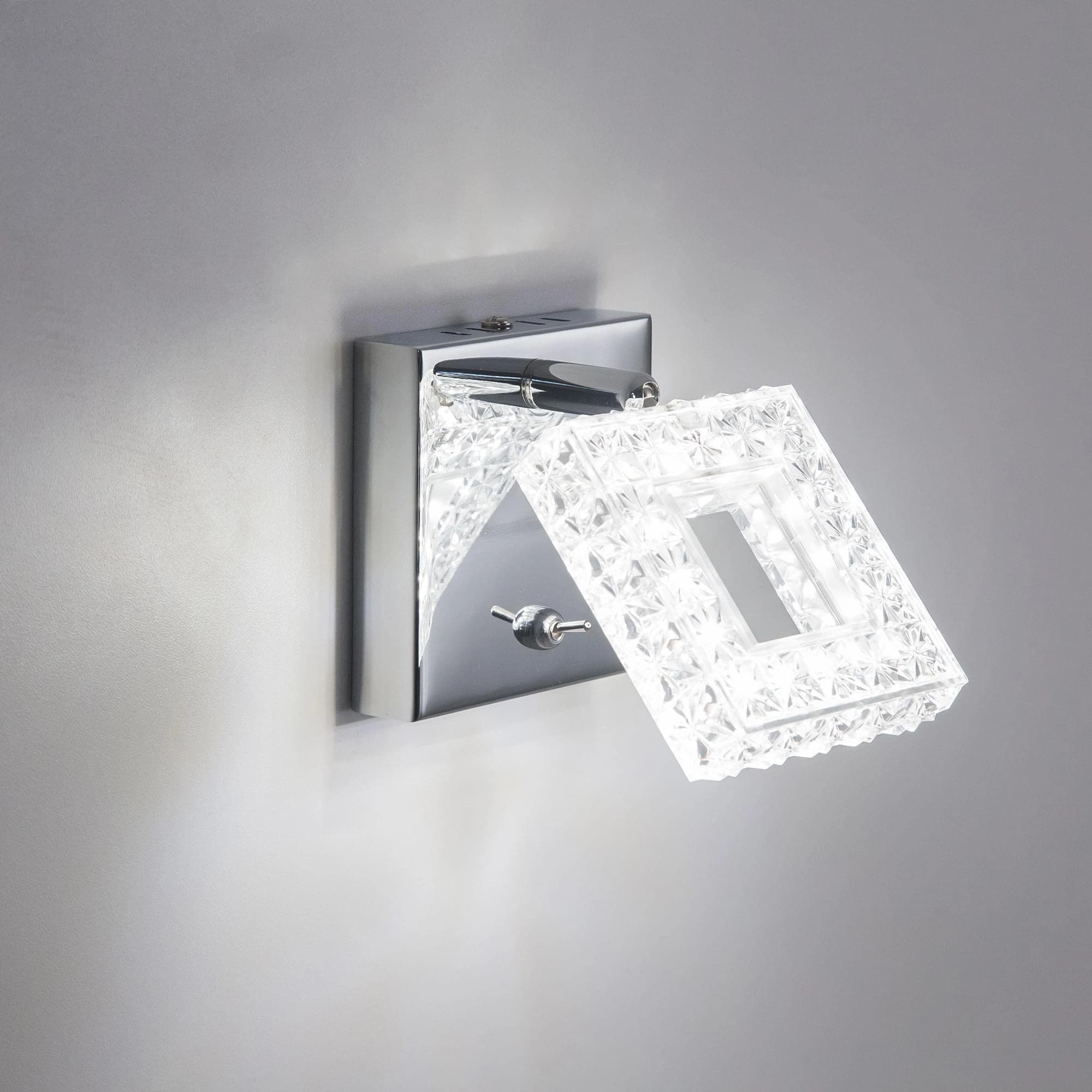 Citilux CL559611 Кристалино Квадрат Светильник Настенно-потолочный — миниатюра 2