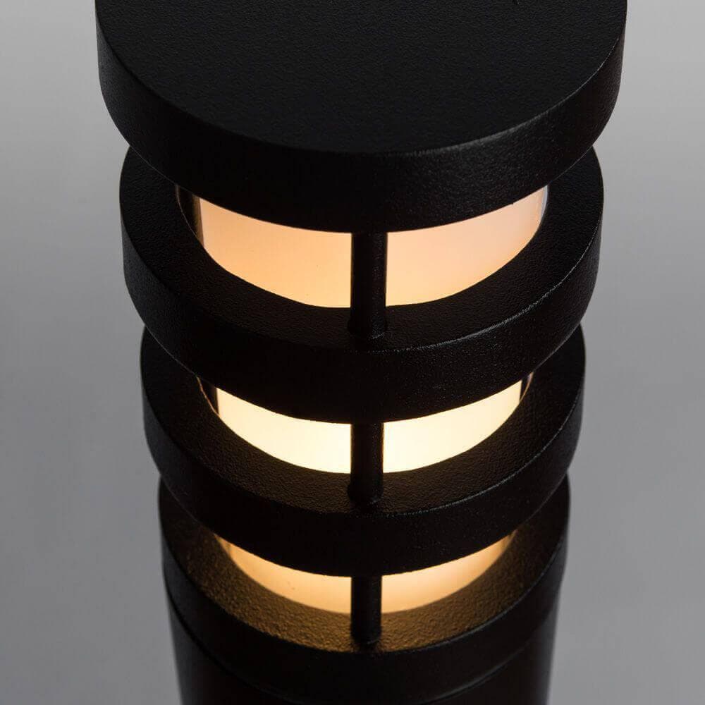Arte Lamp Portico Черный/Белый Светильник уличный наземный 20W E27 A8371PA-1BK — миниатюра 2