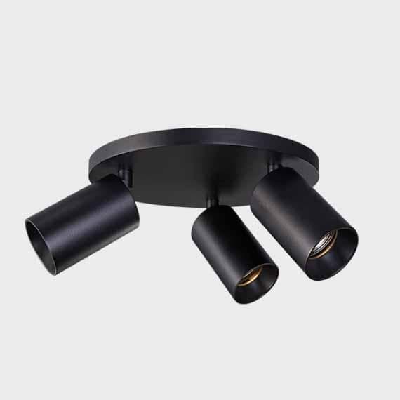ITALLINE DANNY R3 black Светильник потолочный, шт — миниатюра 1