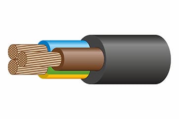 Кабель контрольный медь КГВВнг(А)-LS 3x1 черный ГОСТ КГВВнг(А)-LS 3*1-0,66