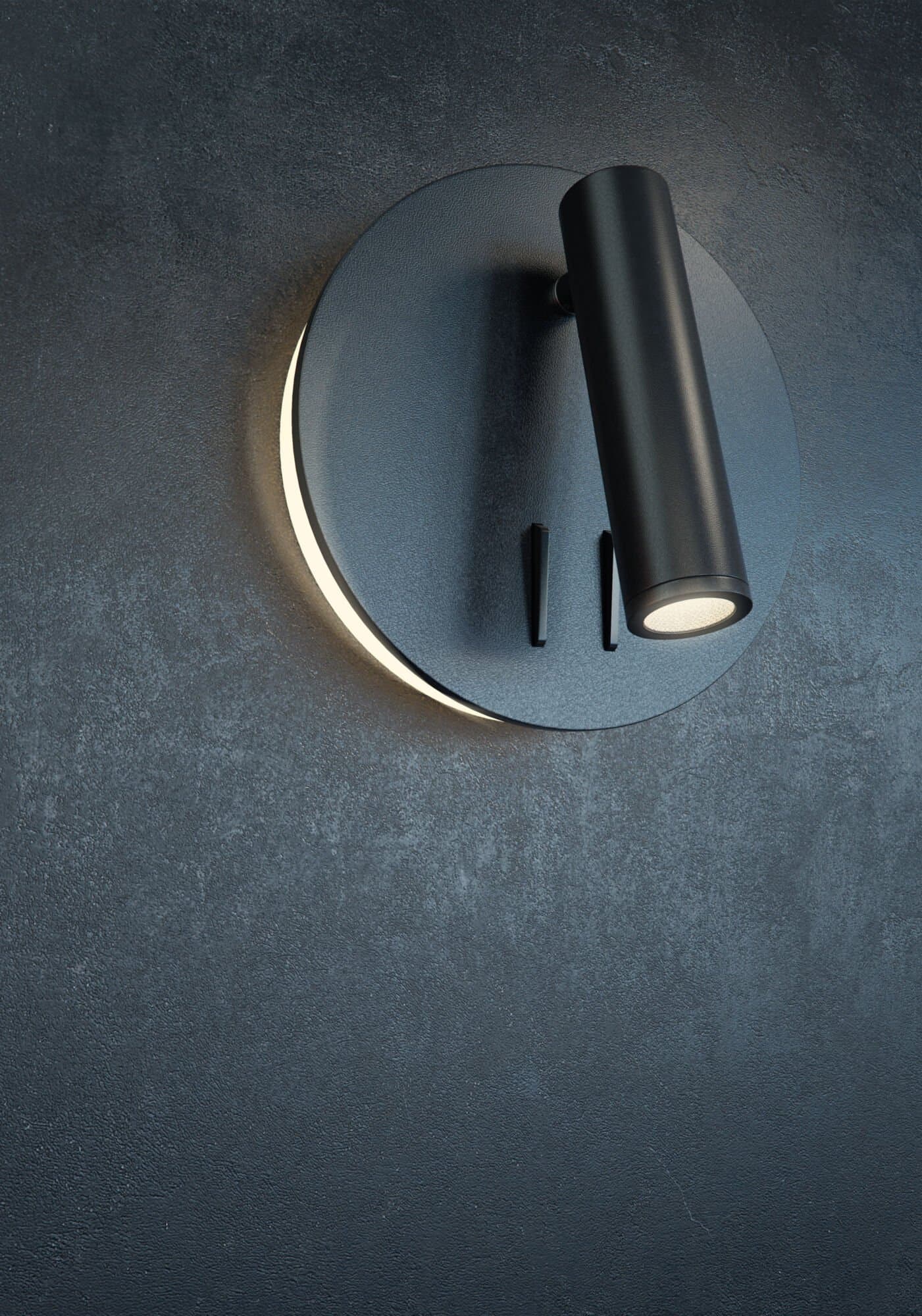 Maytoni Ceiling & Wall ios 176 Черный Бра LED 150-200Lm + LED 80-110Lm 6W + 3W C176-WL-01-6W-B — миниатюра 7