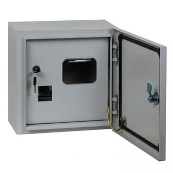EKF Basic Щит учетный ЩУ-1/1-1 двухдверный (310х300х160) IP54