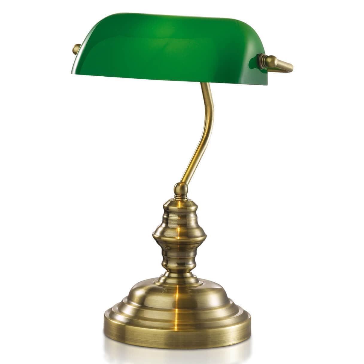 Odeon Light 2224/1T ODL12 835 бронза/зелёный Н/лампа  E27 60W 220V TRES