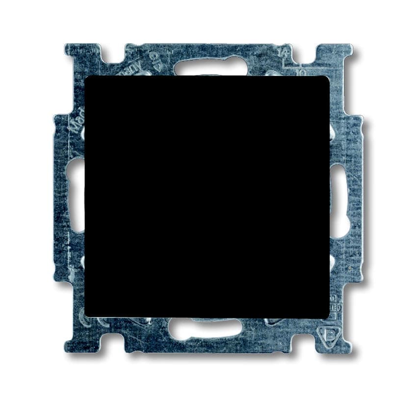 ABB BJB Basic 55 Шато (чёрн) Выключатель перекрёстный 1-клавишный 2CKA001012A2182
