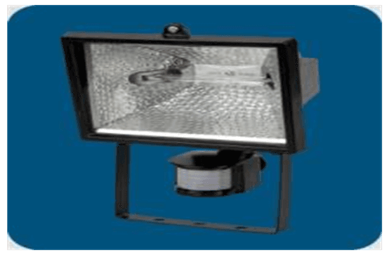 Italmac Прожектор галогенный 500W IP65 черный с датч. движ FL 500 s 02 — миниатюра 2