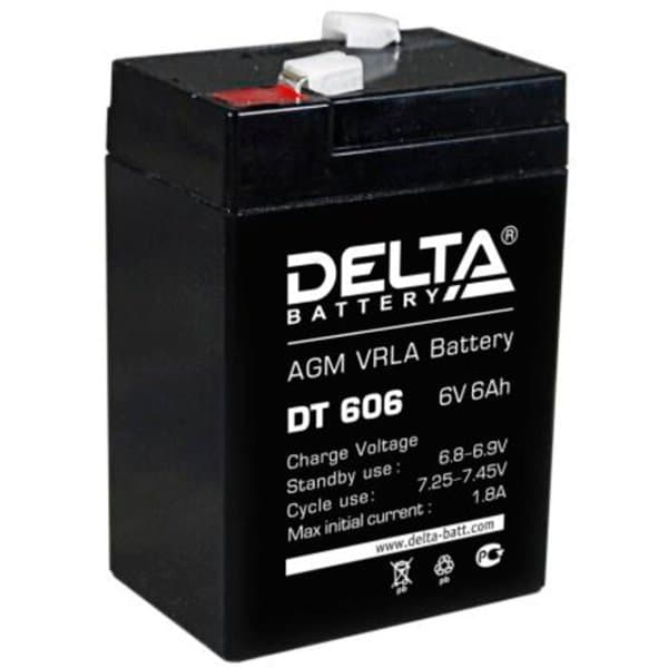 Delta Аккумуляторная батарея DT 606