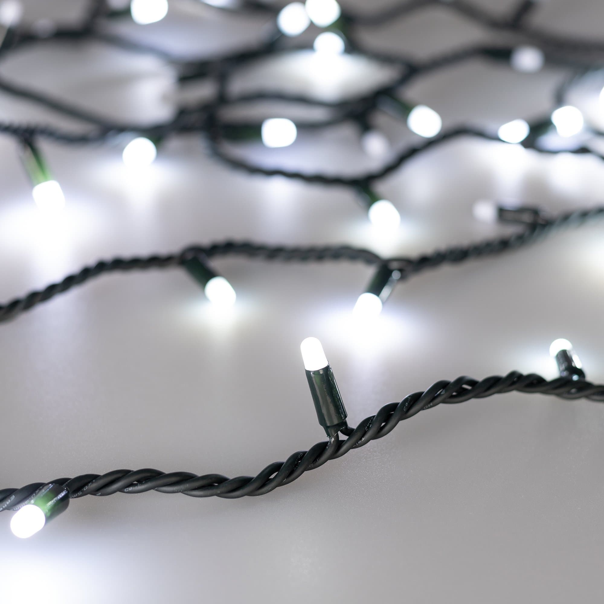 Arlight Светодиодная гирлянда ARD-STRING-PRO-1000-GREEN-100LED-MILK-PULSE White (230V, 7W) (Ardecoled, IP65) 031664 — миниатюра 3