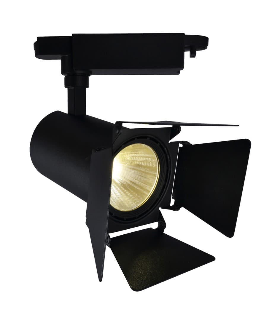Arte Lamp Track Lights Черный Светильник трековый 1x20W 1xLED 1x1400lm A6720PL-1BK