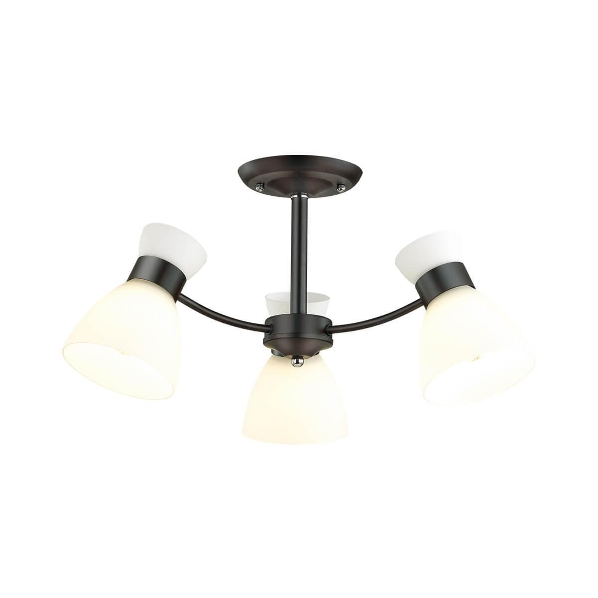 Lumion 4534/3C COMFI LN21 056 черный Люстра потолочная E27 3*60W 220V WILMA — миниатюра 1