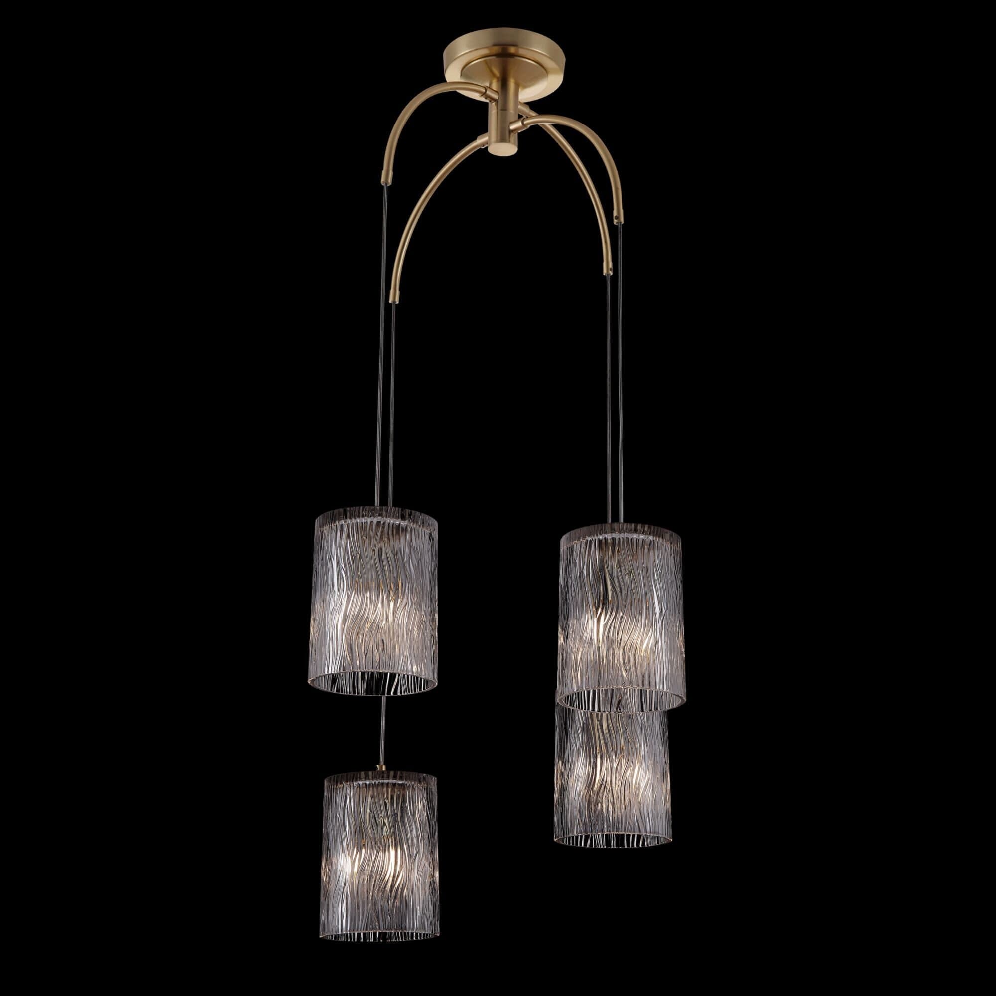 Maytoni Modern Starfall Латунь Подвесной светильник MOD042PL-04BS — миниатюра 5