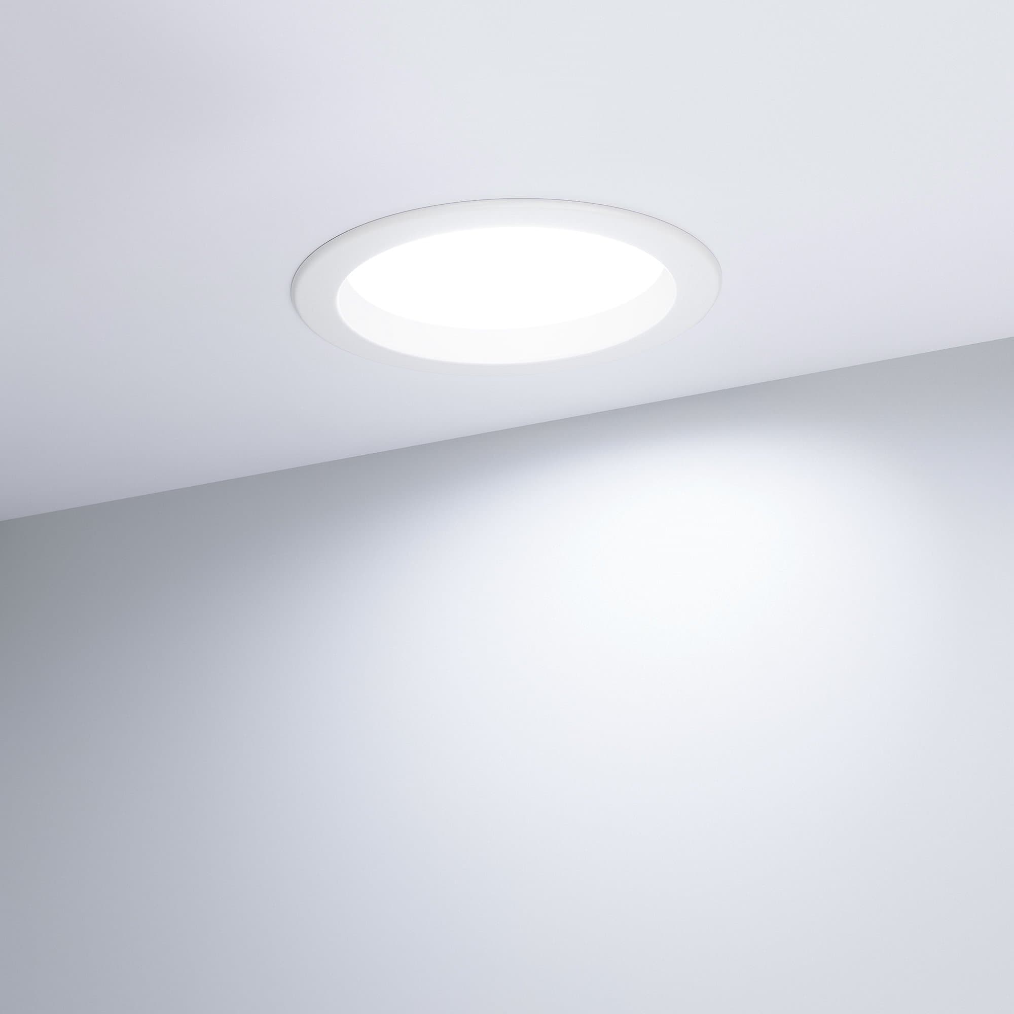 Arlight Светильник IM-CYCLONE-R200-20W White6000 (WH, 90 deg) (IP40 Металл, 3 года) 023214(2) — миниатюра 3
