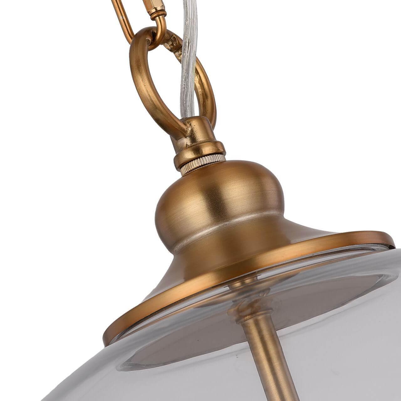 ST LUCE SL362.203.03 Светильник подвесной  Золото/Прозрачный E14 3*60W — миниатюра 2