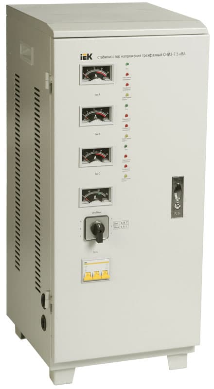 IEK Стабилизатор напряжения СНИ3-7,5 кВА трехфазный