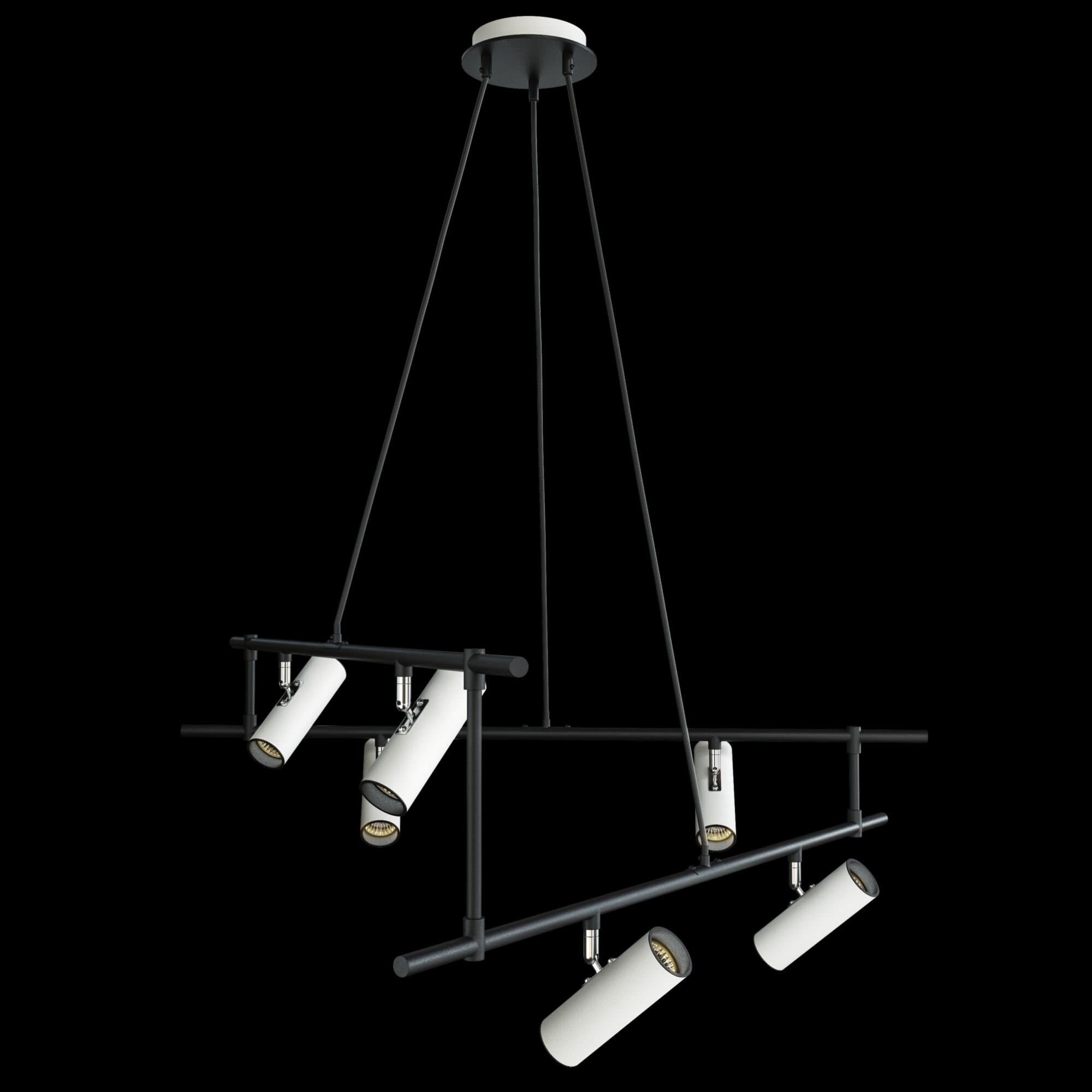 Maytoni Technical Черно-белый Светильник подвесной MOD128PL-12WB — миниатюра 5
