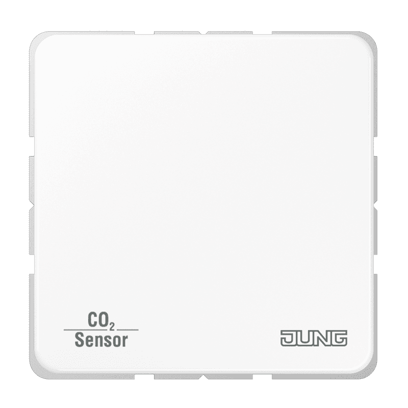 JUNG KNX/EIB датчик углекислого газа, влажности и комнатной температуры CO2CD2178WW