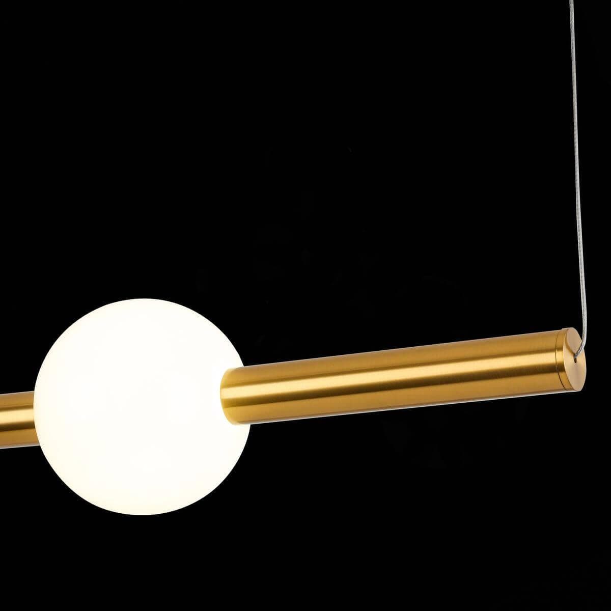ST Luce SL1222.223.01 Светильник подвесной Золото/Золото, Белый LED 1*18W 4000K — миниатюра 2