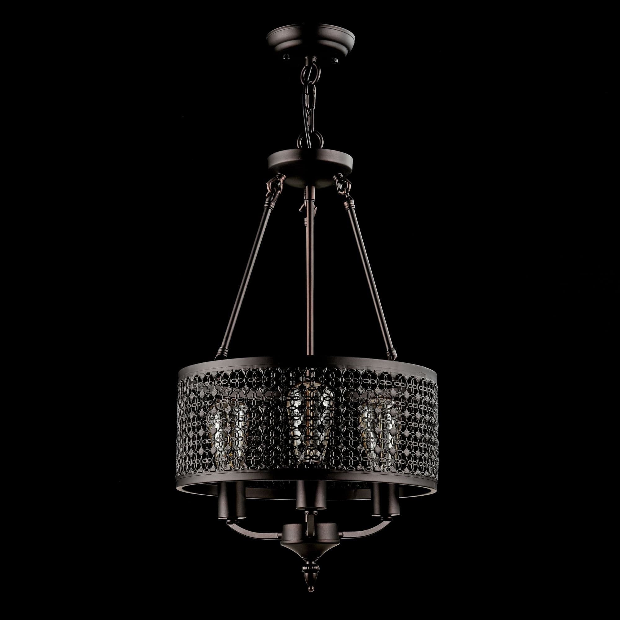 Freya Loft Conte Коричневый Люстра E27 60W FR4166-PL-03C-BL — миниатюра 6