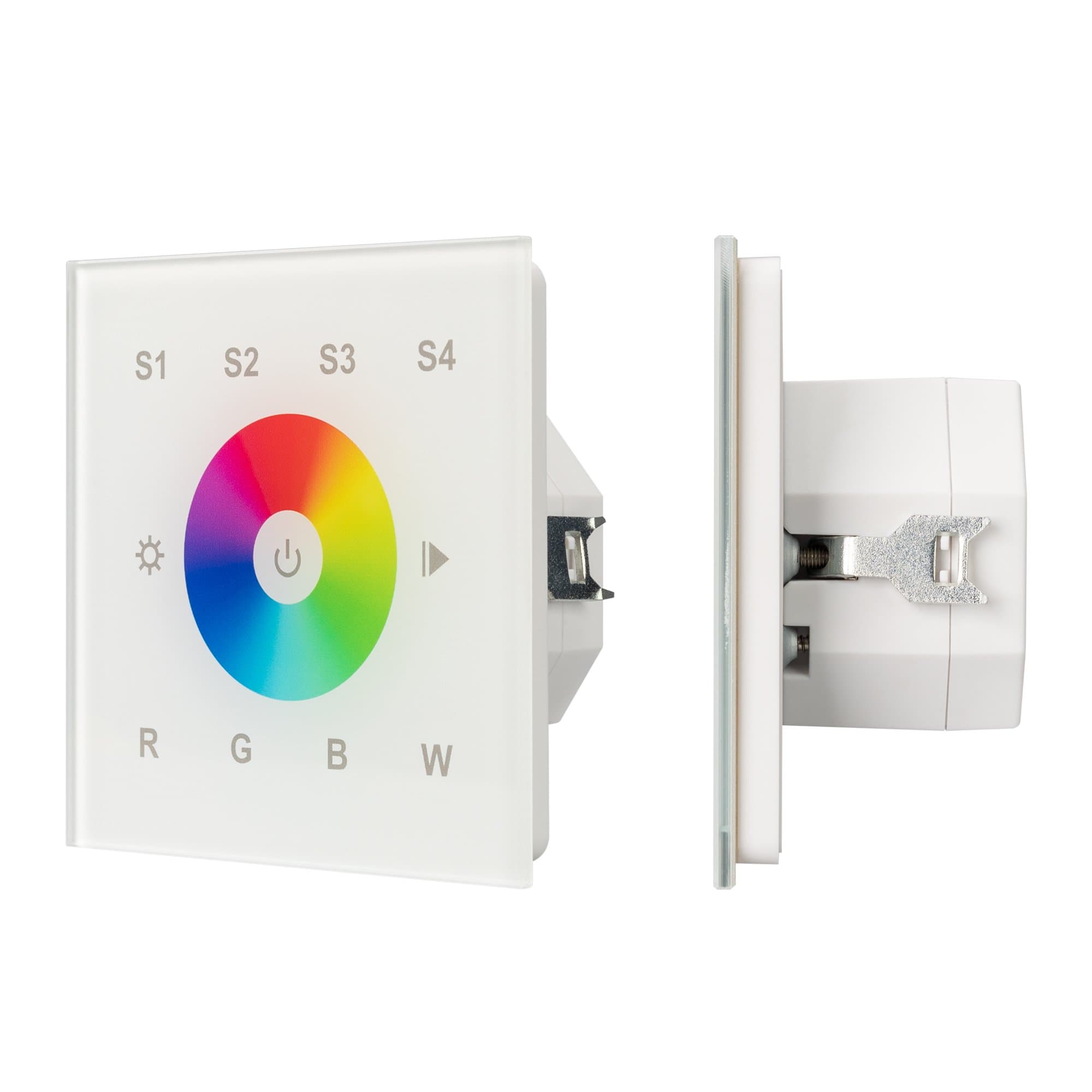 Arlight INTELLIGENT ARLIGHT Сенсорная панель DALI-901-11-4G-RGBW-DT8-IN White (BUS/230V) (IARL, IP20 Пластик, 3 года) 037202