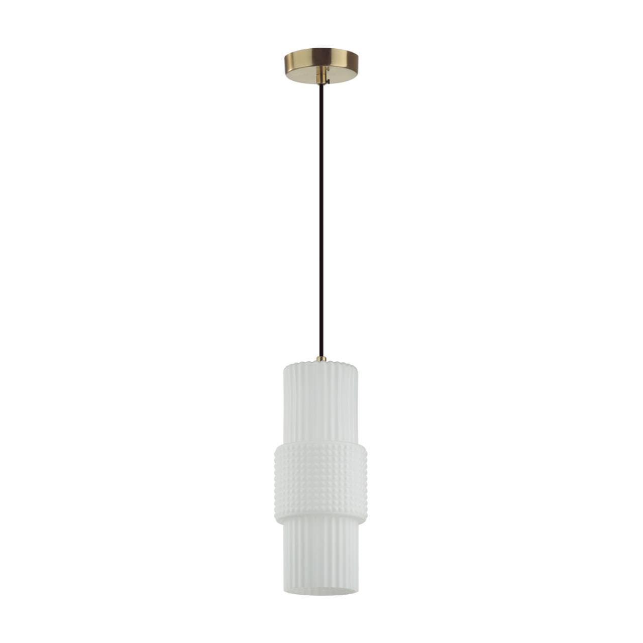 Odeon Light 5020/1 MODERN ODL23 335 бронзовый/белый матовый металл/стекло Подвес E14 1*40W PIMPA — миниатюра 1