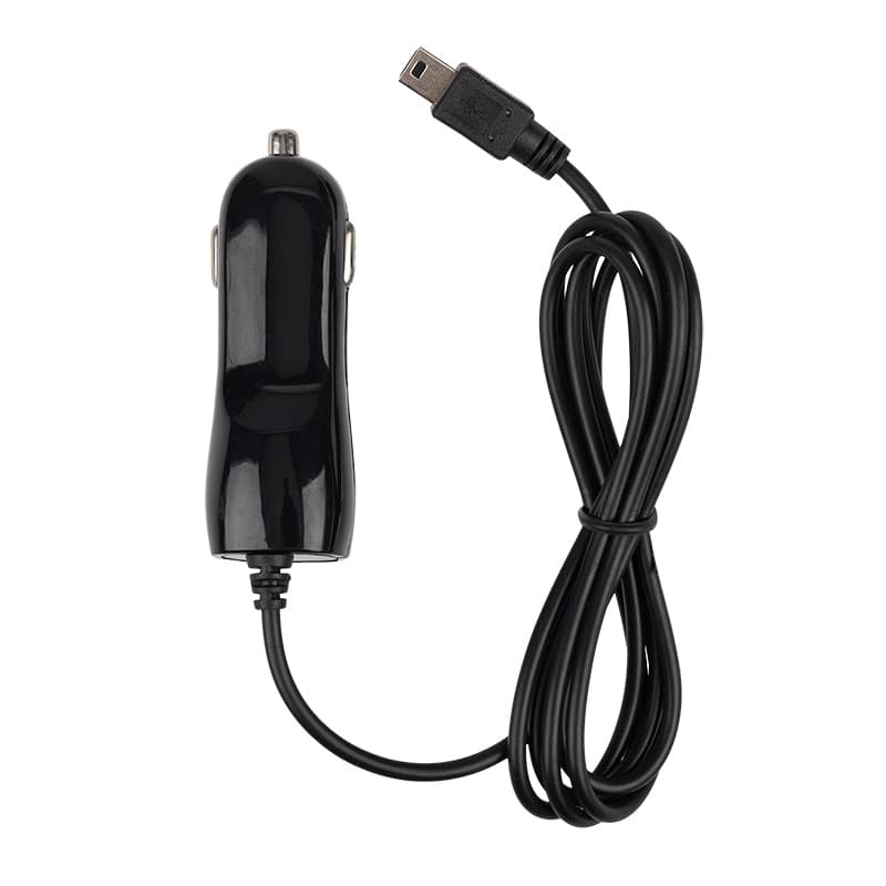 Автозарядка в прикуриватель microUSB (АЗУ) (5V, 1000mA) шнур спираль 1.2М черная Rexant 16-0250 — миниатюра 1