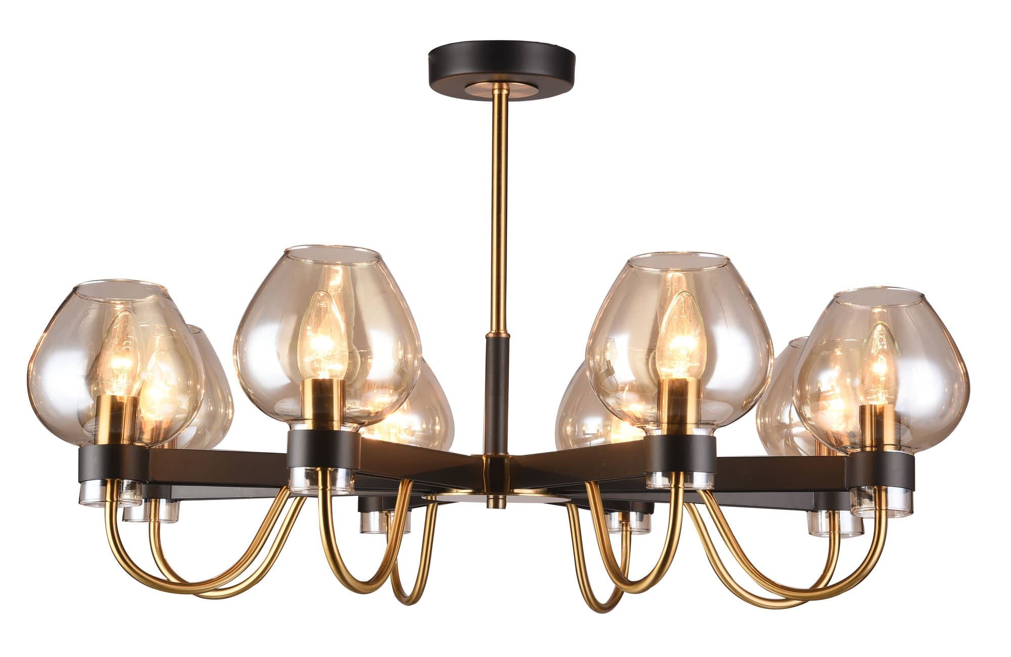 Freya Modern Tara Черный Люстра E14 60W FR5028PL-08B — миниатюра 4