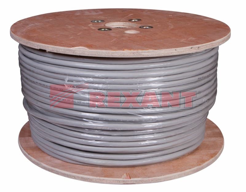 Кабель FTP 25PR 24AWG CAT5 305м Rexant 01-1201 — миниатюра 2